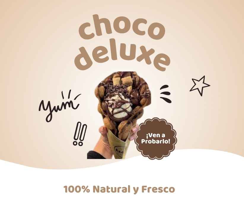 Bubble Waffle Choco Deluxe
